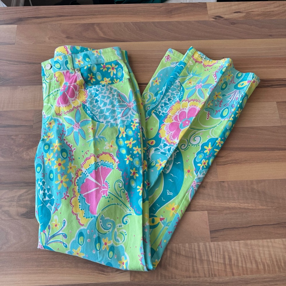 Lilly Pulitzer Multicolor Patterned Pants